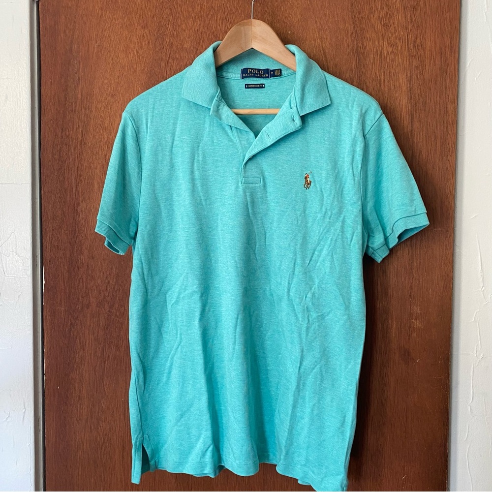 Teal polo from polo Ralph Lauren size M